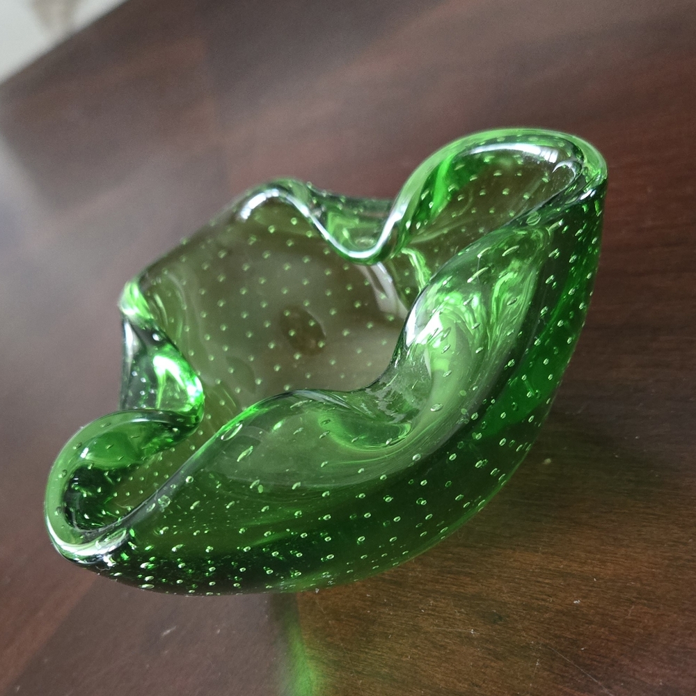 Vintage MURANO Glass Ashtray